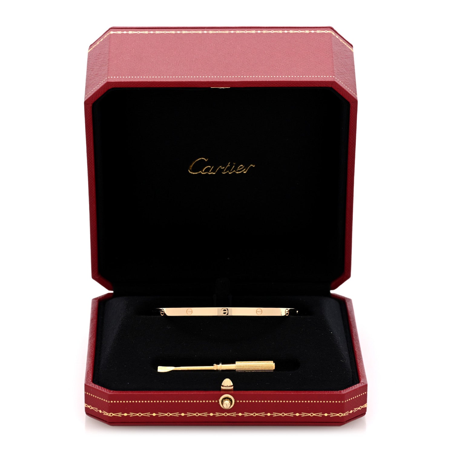 Cartier 18K Yellow Gold Small LOVE Bracelet 18 7 of 7