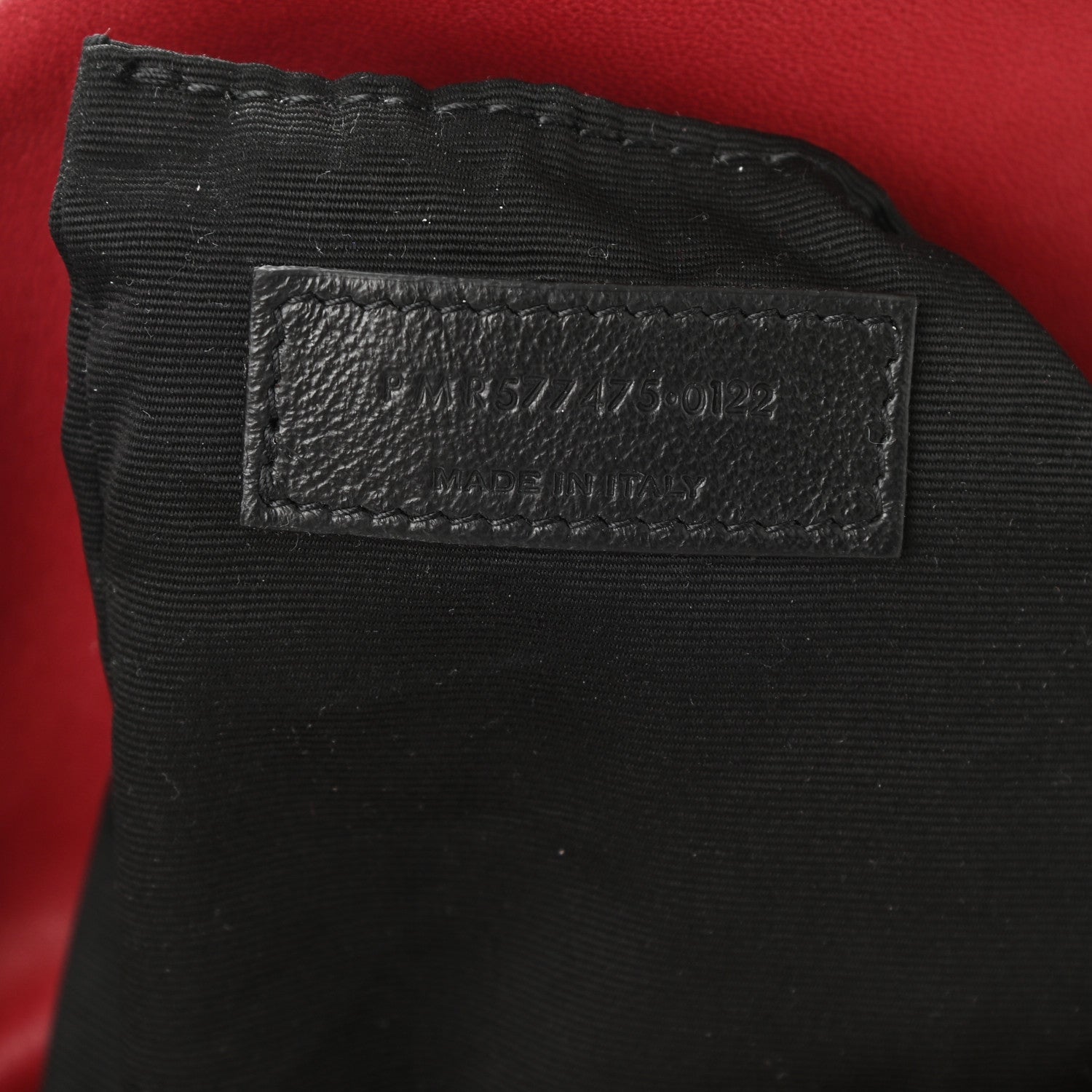 Saint Laurent Lambskin Quilted Medium Loulou Puffer Monogram Chain Satchel Opyum Red 8 of 10