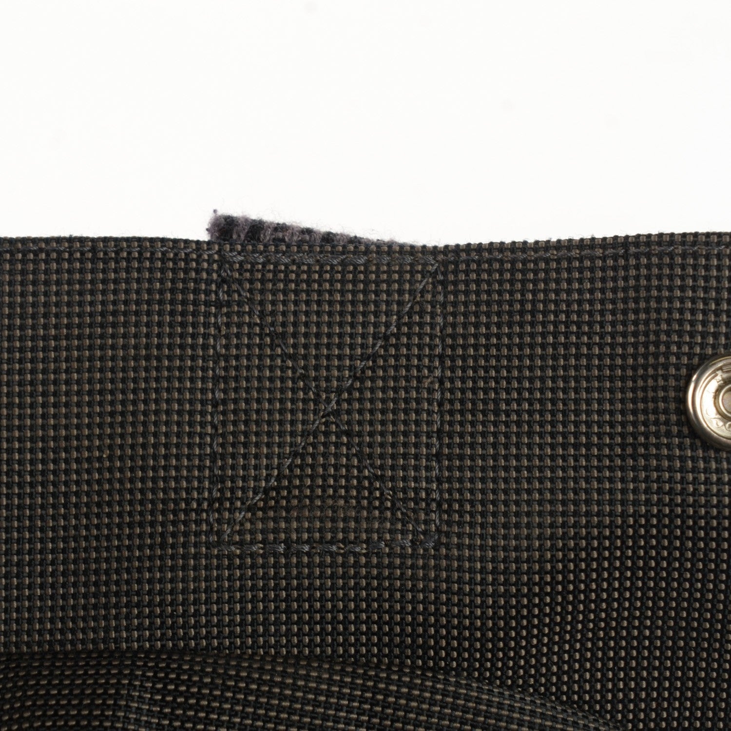 Hermes Canvas Herline Backpack Grey 2 of 15