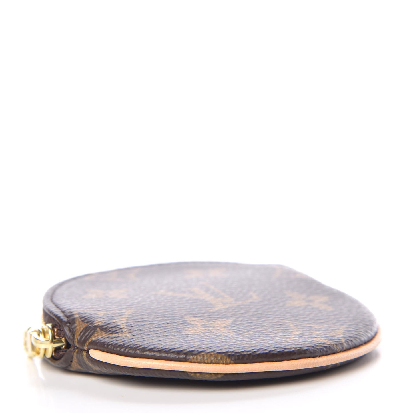 Monogram Round Coin Purse