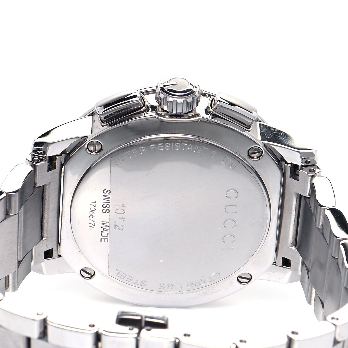 Stainless Steel 44mm G-Chrono Quartz Watch Black
