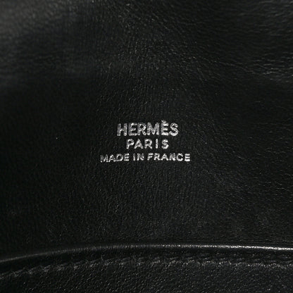 Hermes Crinoline Kelly Crutch Clutch Black 6 of 9