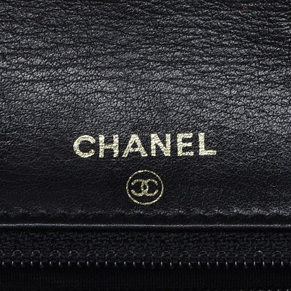 Chanel Caviar Timeless CC Wallet on Chain WOC Black 5 of 7