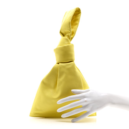 Bottega Veneta Calfskin Mini BV Twist Yellow 2 of 11