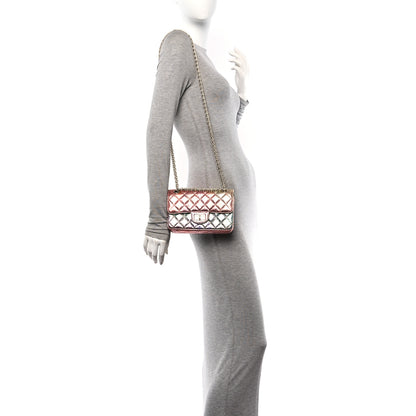 Chanel Metallic Goatskin Quilted Mini 2.55 Reissue Flap Multicolor 2 of 11