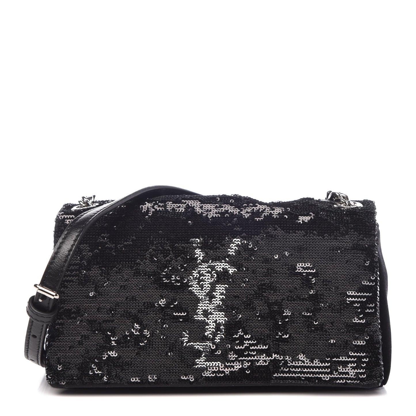 Sequins Toy West Hollywood Chain Wallet Nero Manto Naturale