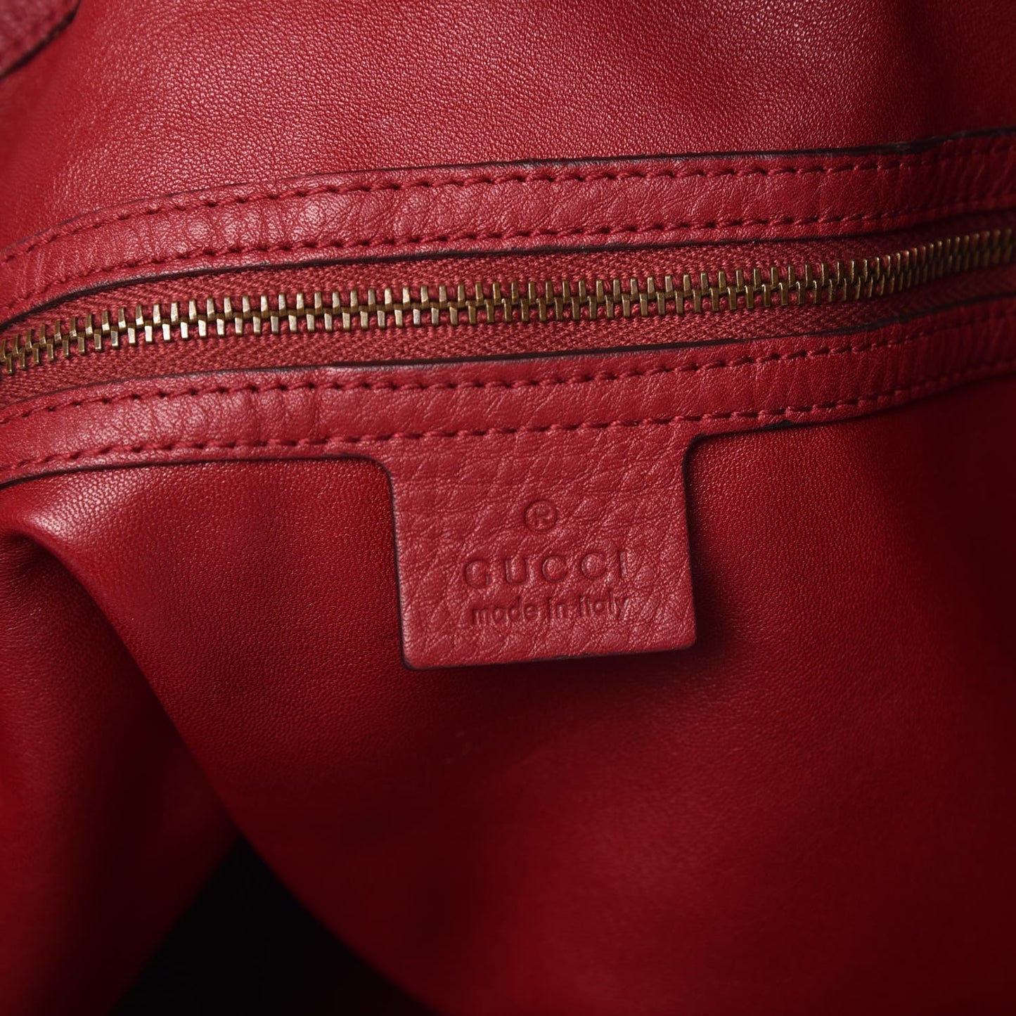 Deerskin Large Hip Bamboo Shoulder Bag Raspberry Candy