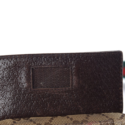 Gucci Monogram Web Belt Bag Dark Brown 19 of 20