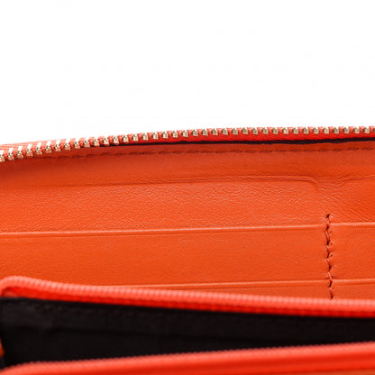Gucci Microguccissima Zip Around Wallet Sun Orange 9 of 11