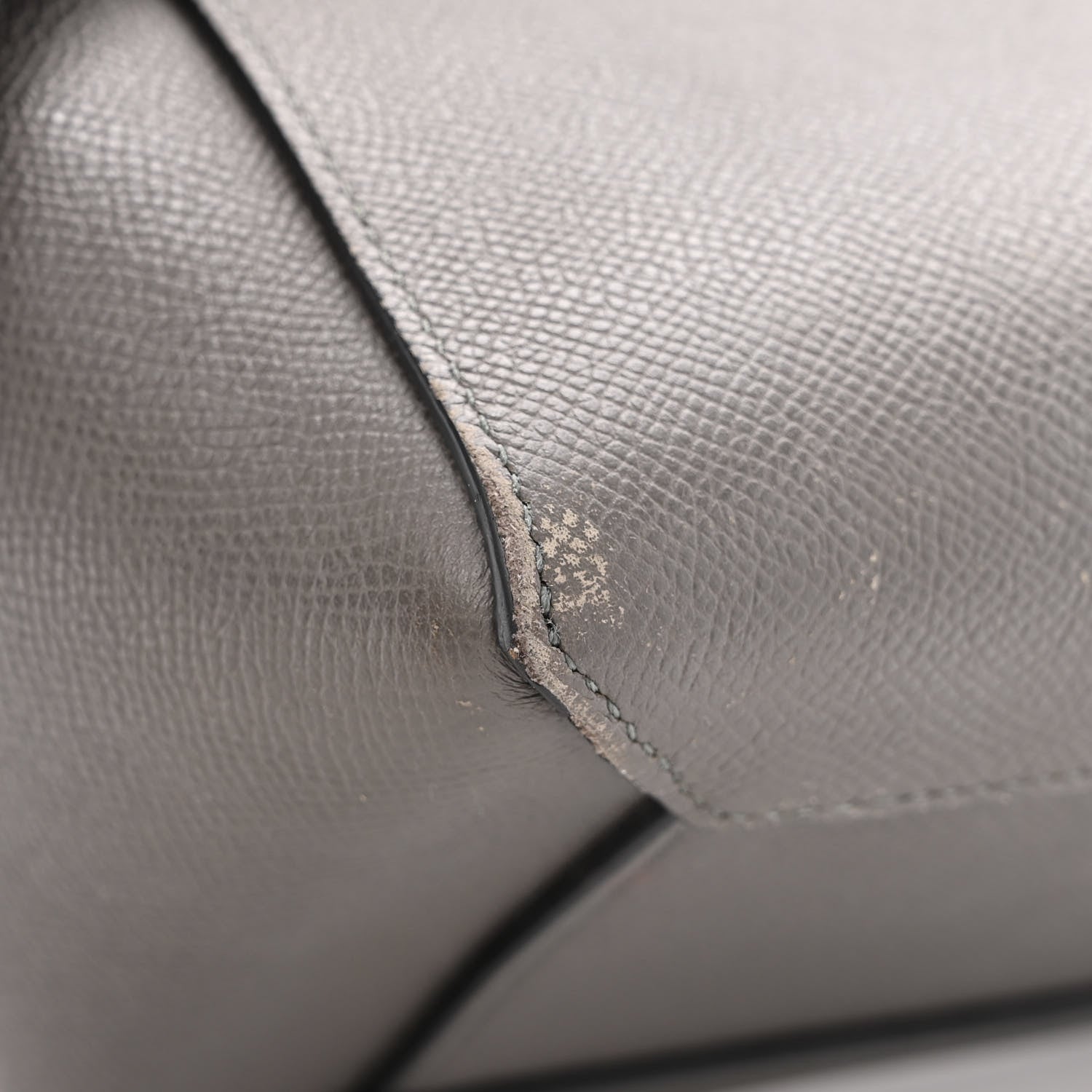 Celine Grained Calfskin Micro Belt Bag Grey 16 of 21