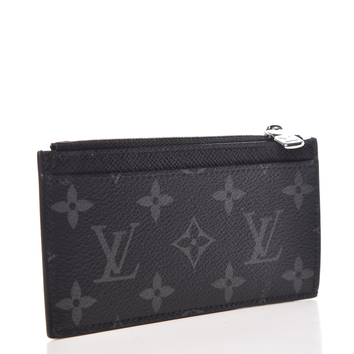 Louis Vuitton Monogram Eclipse Taiga Coin Card Holder 3 of 7