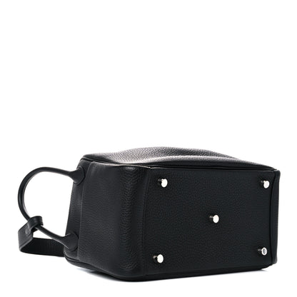 Hermes Taurillon Clemence Lindy 26 Black 3 of 9