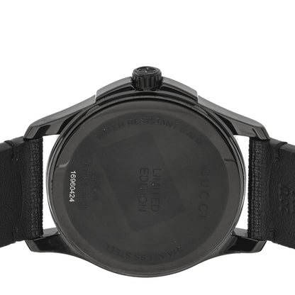 Gucci PVD Stainless Steel Canvas 38mm G-Timeless Ghost Quartz Watch Black 4 of 4