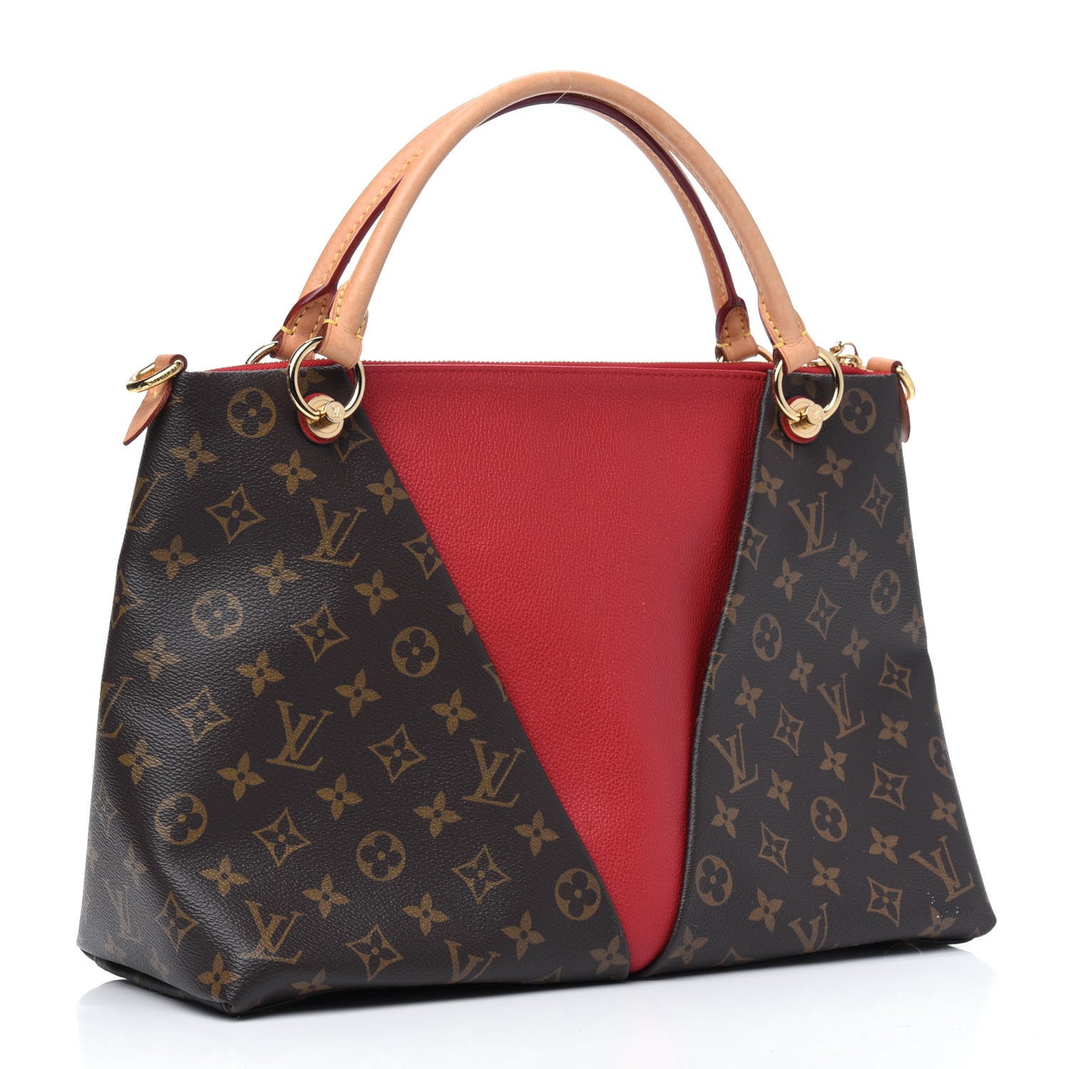 Louis Vuitton Monogram V Tote MM Cherry 3 of 21