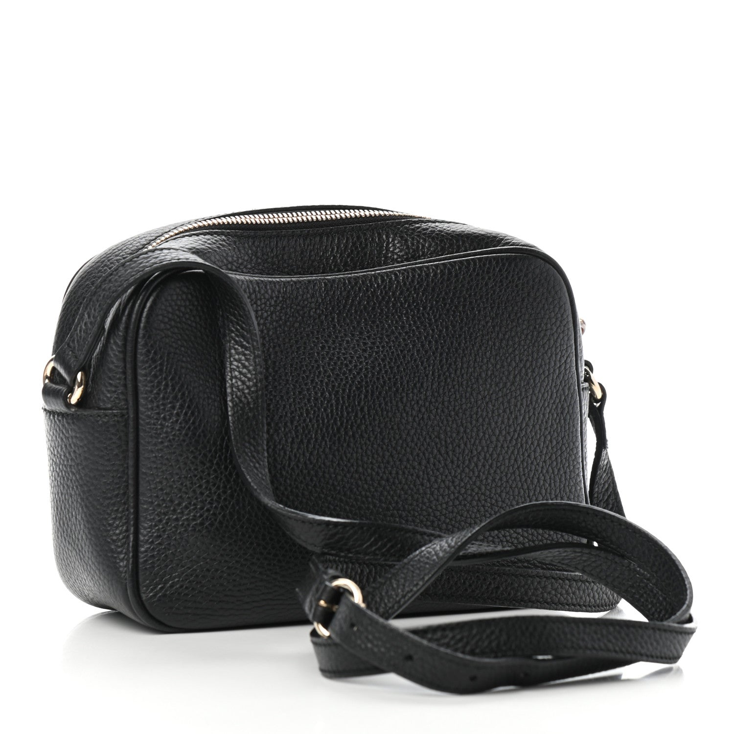 Gucci Pebbled Calfskin Small Soho Disco Bag Black 3 of 9