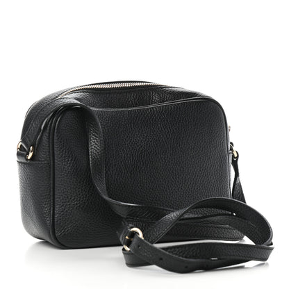 Gucci Pebbled Calfskin Small Soho Disco Bag Black 3 of 9
