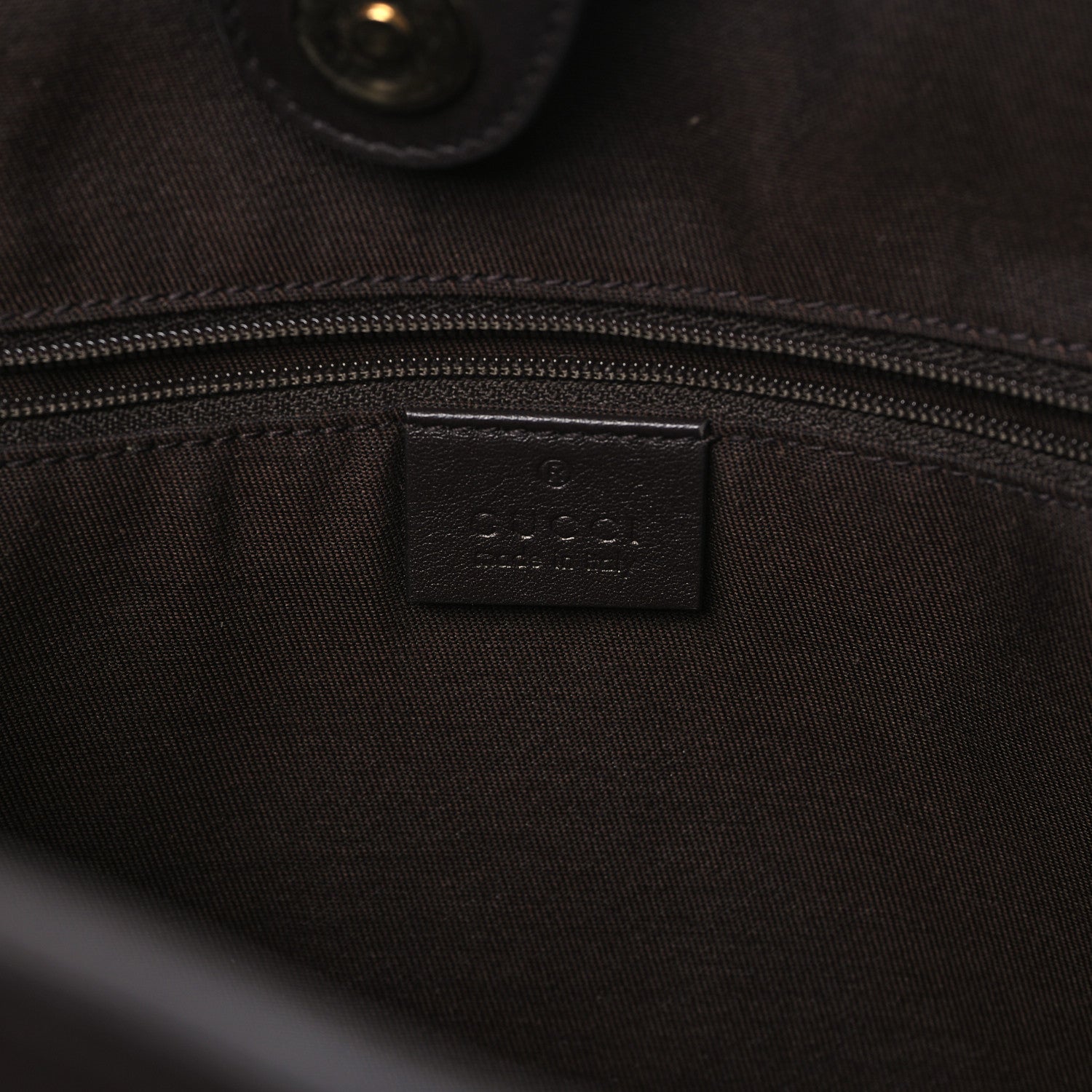 Gucci Monogram Shoulder Bag Dark Brown 6 of 10