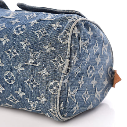 Louis Vuitton Monogram Denim Neo Speedy Blue 16 of 16