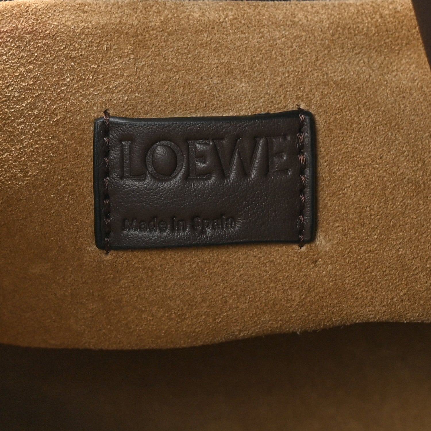 Loewe Nappa Medium Flamenco Knot Bag Chocolate 5 of 8
