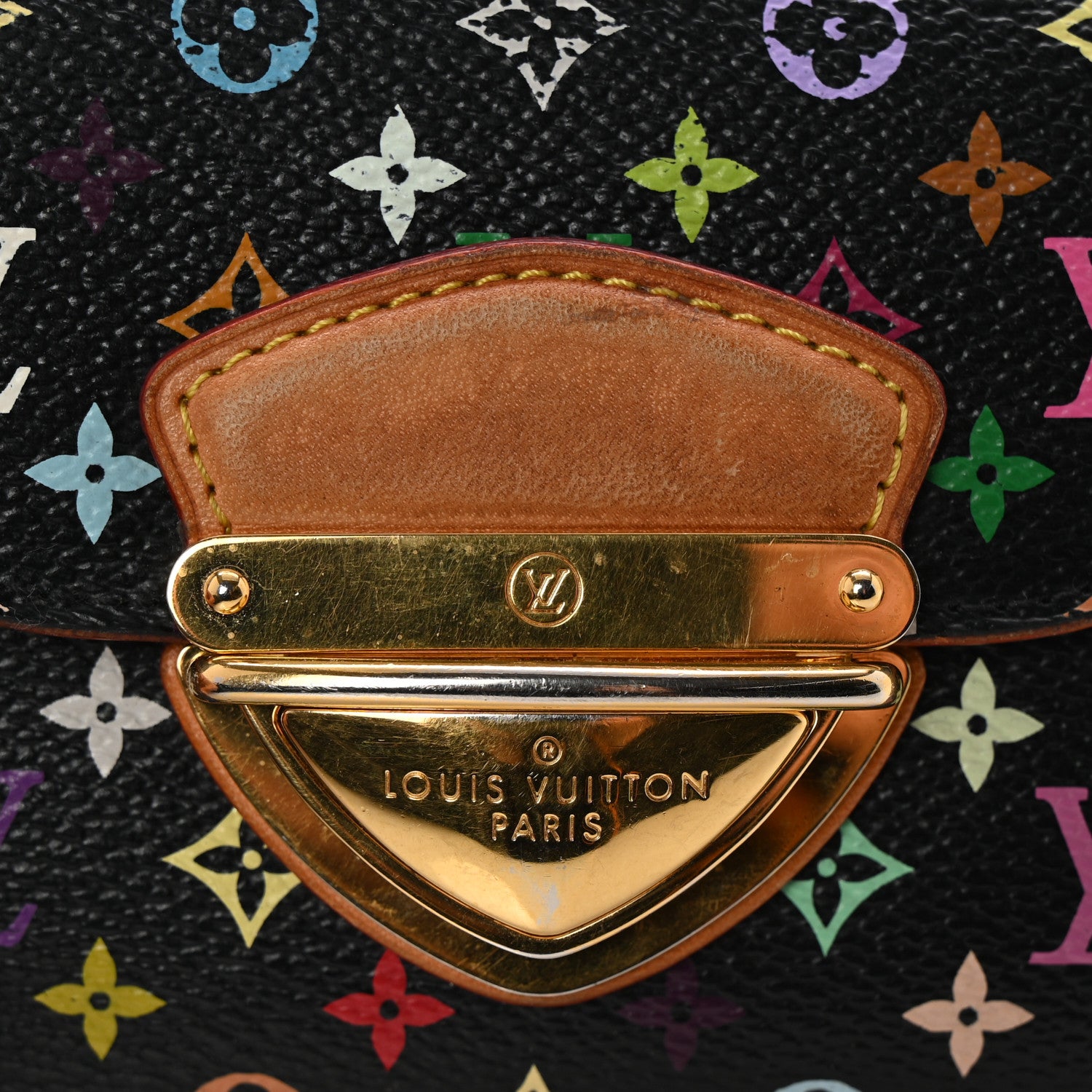 Louis Vuitton Monogram Multicolor Joey Wallet Black Violet 11 of 15