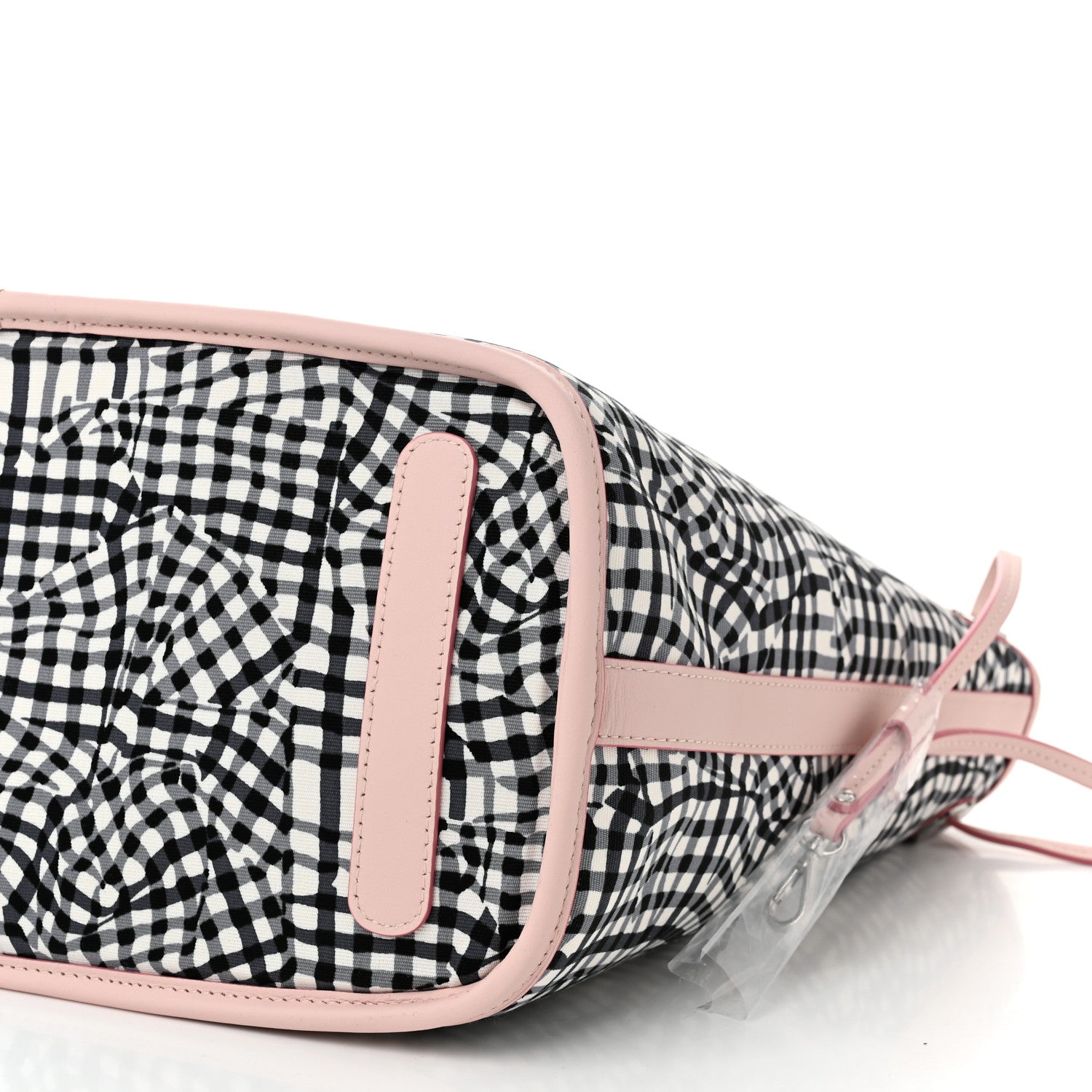 MCM Visetos Medium Liz Reversible Shopper Tote White Soft Pink 18 of 22