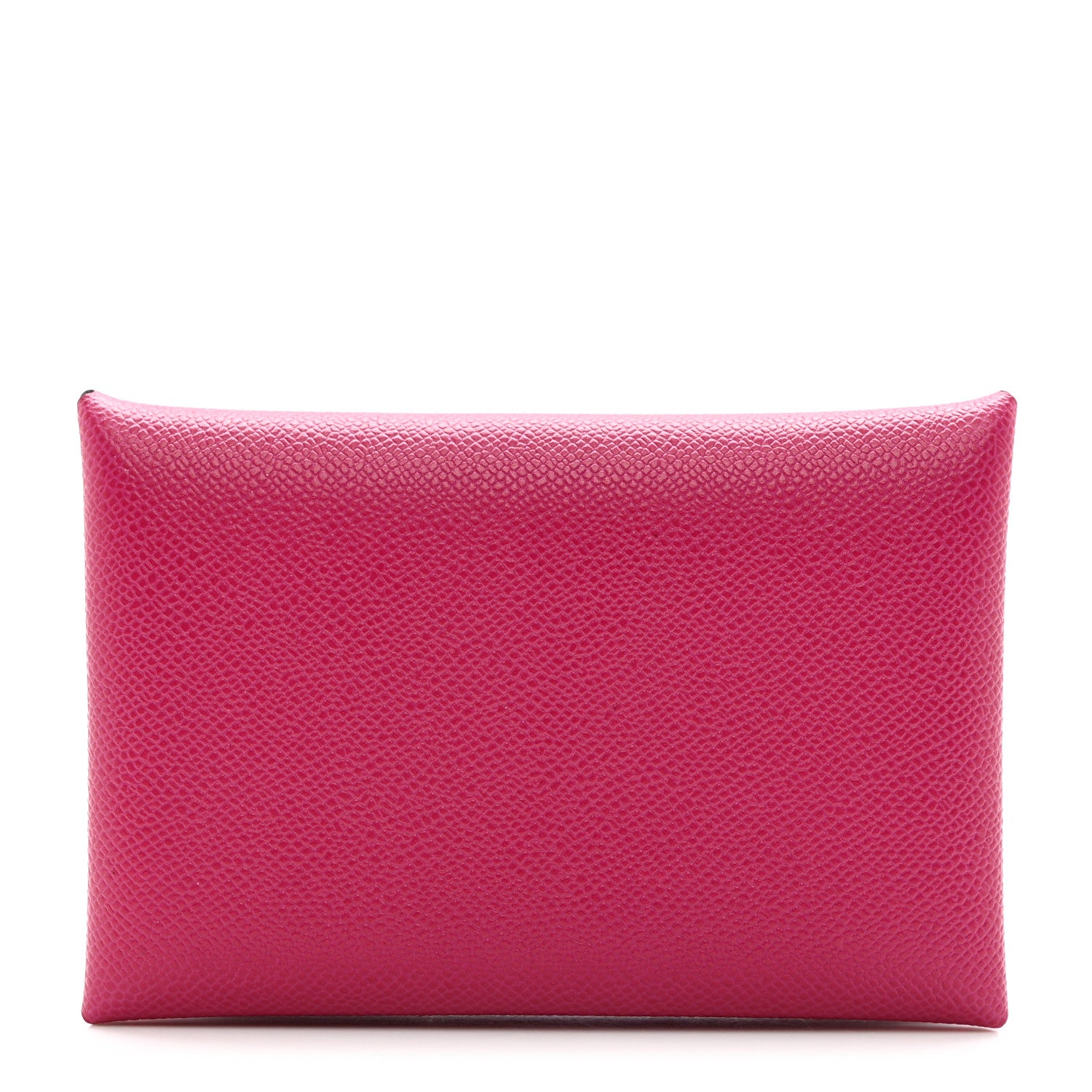 Hermes Epsom Calvi Card Case Rose Pourpre 1 of 6