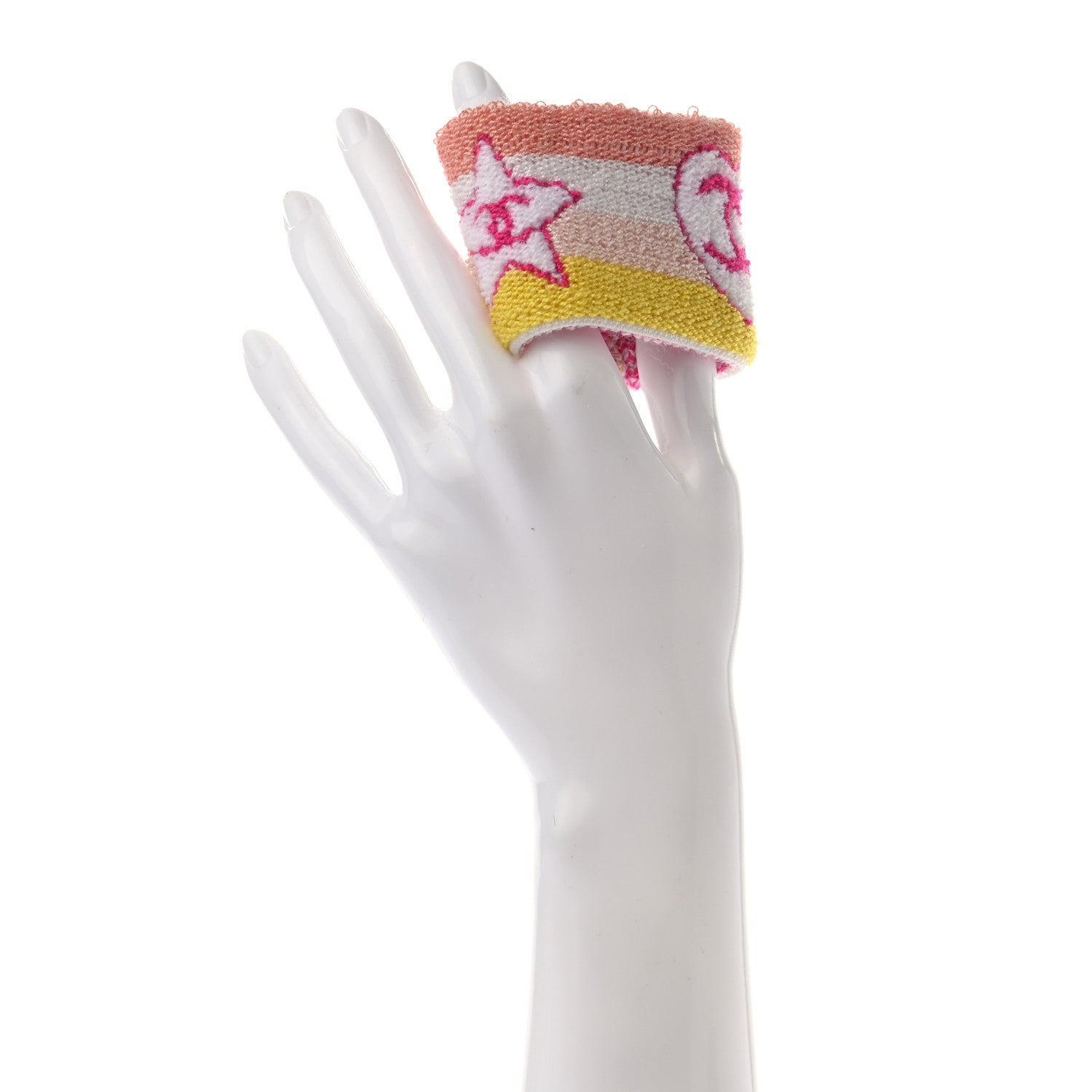 Chanel Knit Coco CC Headband Wristband Set Multicolor 3 of 6