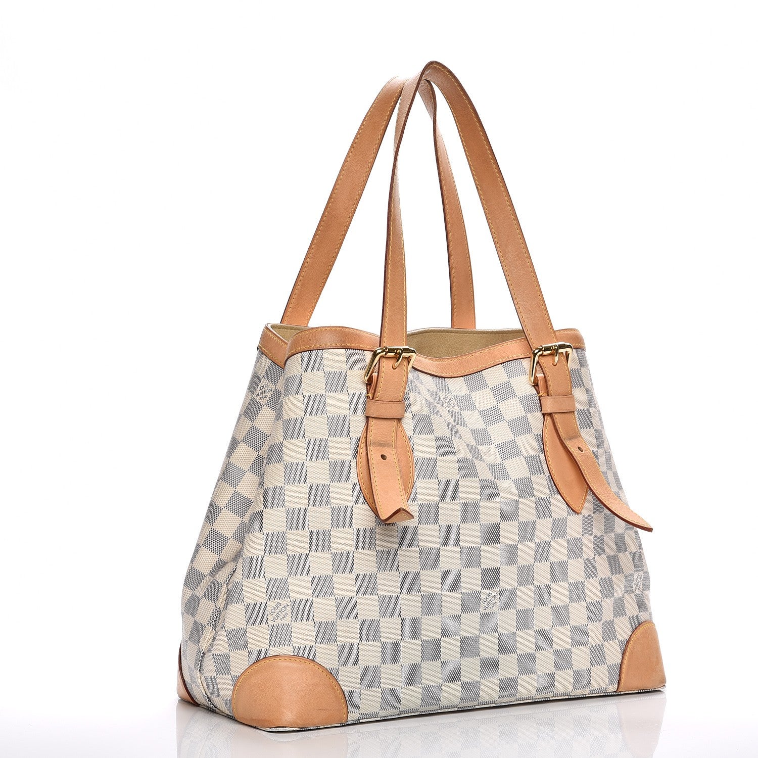 Louis Vuitton Damier Azur Hampstead MM 15 of 29