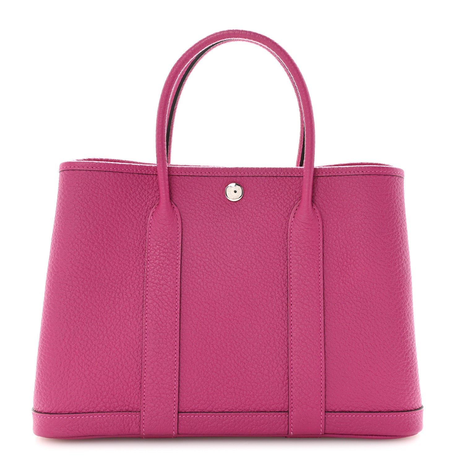 Hermes Vache Country Garden Party 30 TPM Rose Pourpre 1 of 9