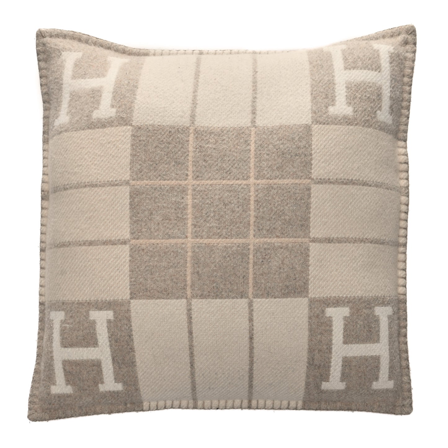 Wool Cashmere Avalon III Pillow PM Coco Camomille