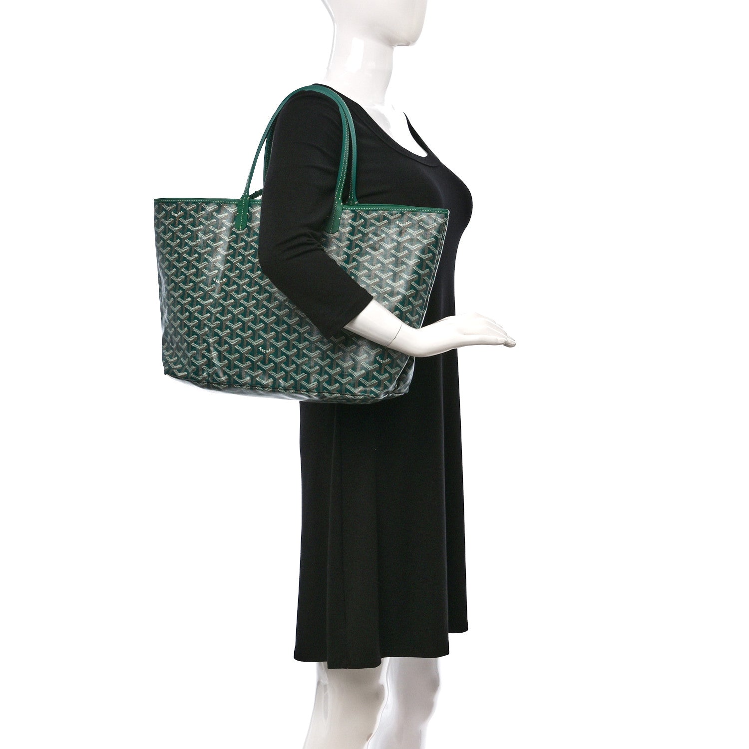 Goyard Goyardine Saint Louis PM Green 2 of 10