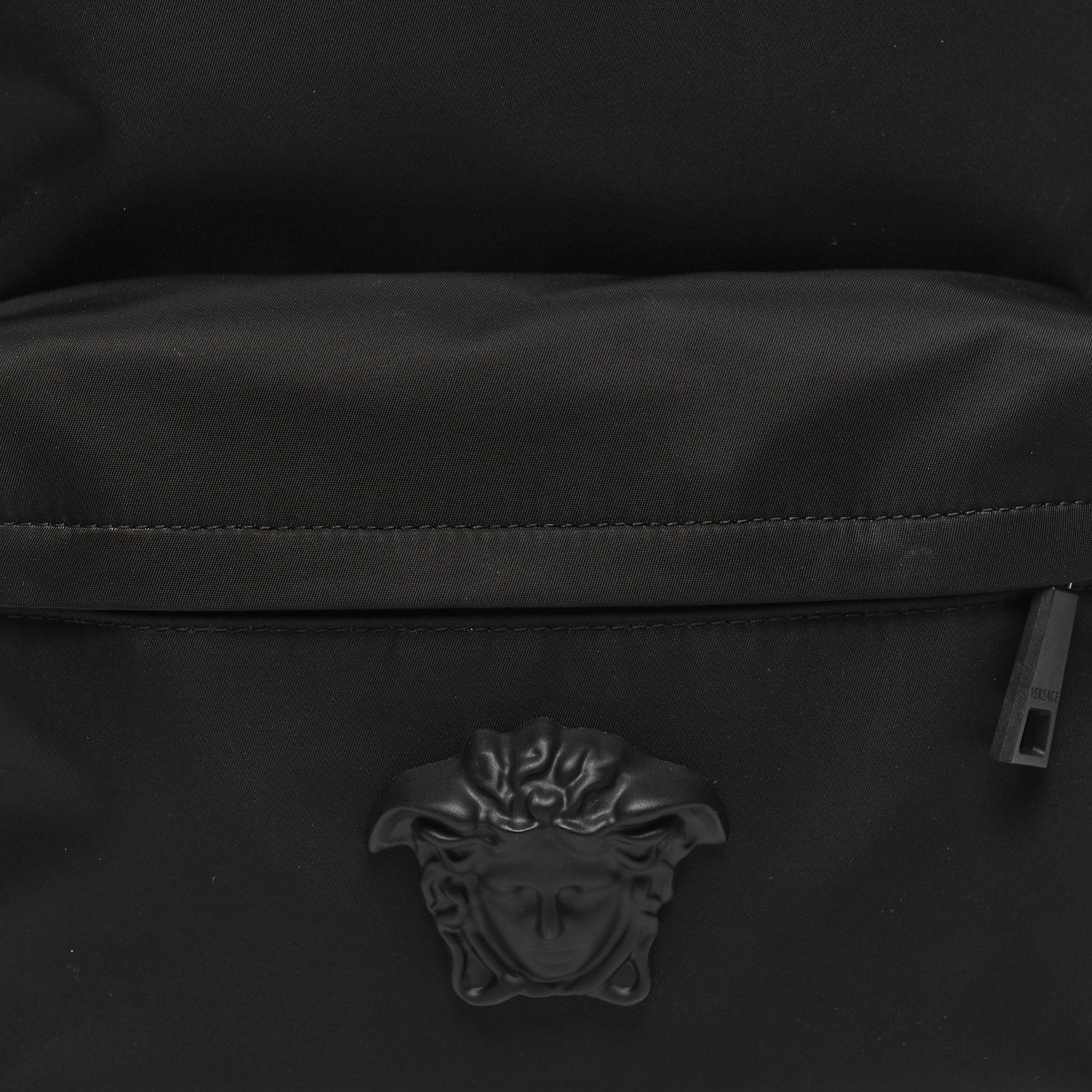 Versace Nylon Palazzo Medusa Backpack Black 7 of 9