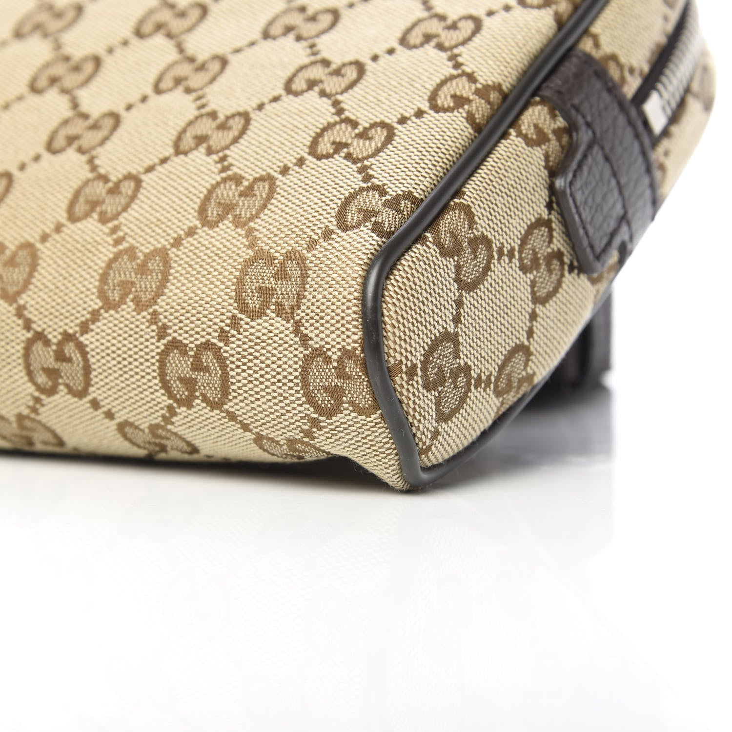 Gucci Monogram Belt Bag Dark Brown 10 of 10