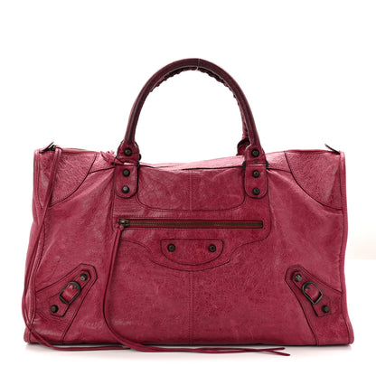 Balenciaga Agneau Classic Hardware Work Pourpre 1 of 15
