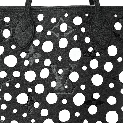 Louis Vuitton LV X YK Empreinte Neverfull MM Black White 9 of 11