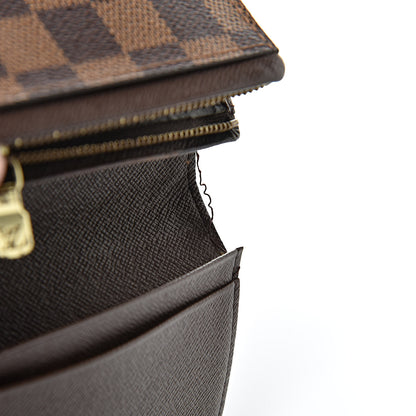 Louis Vuitton Damier Ebene Porte-Monnaie Tresor Wallet 7 of 11