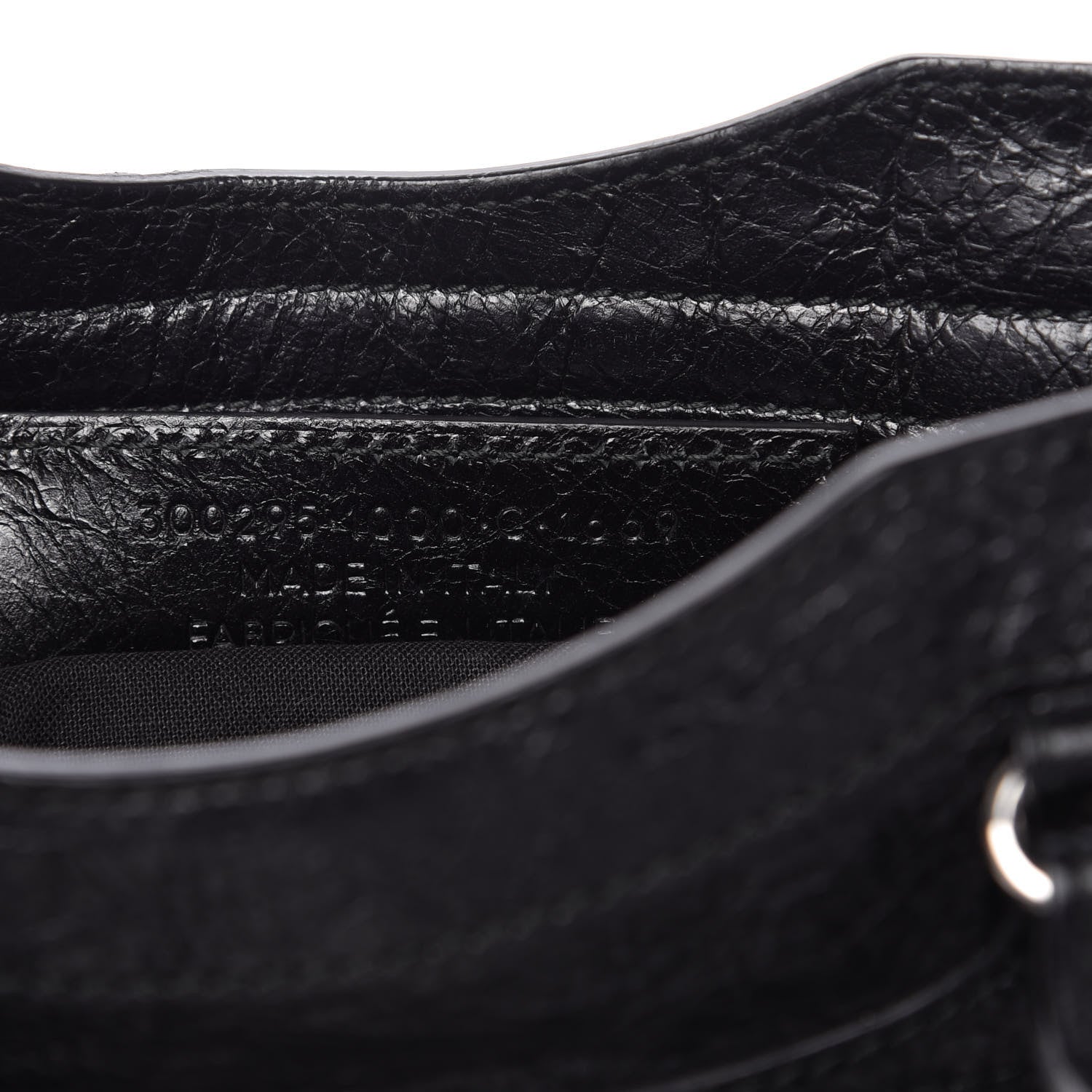 Balenciaga Agneau Classic Silver Hardware Mini City Black 9 of 9