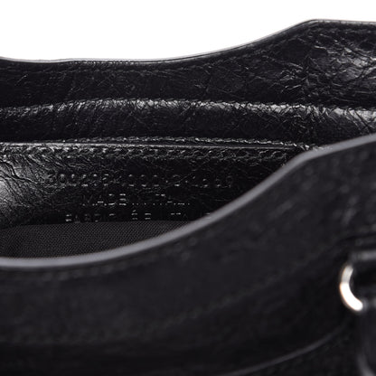 Balenciaga Agneau Classic Silver Hardware Mini City Black 9 of 9