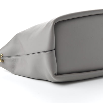 Chloe Smooth Calfskin Small Baylee Tote Marshmallow Cashmere Grey 6 of 9