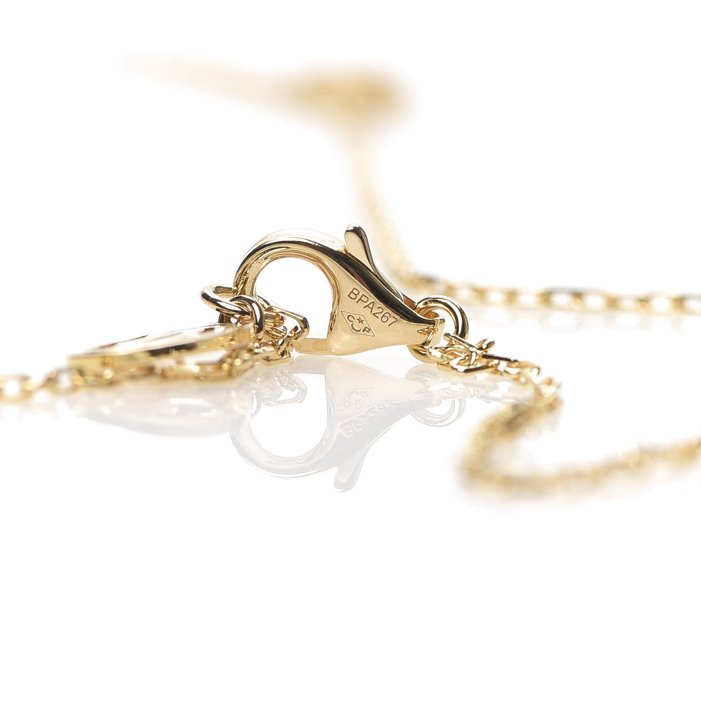 18K Yellow Gold Diamond SM D'Amour Pendant Necklace