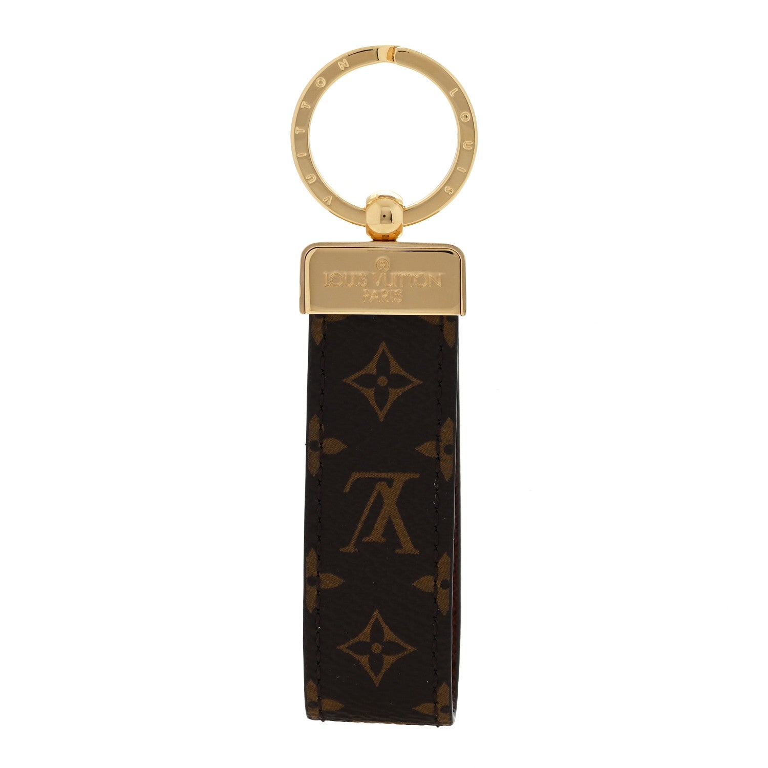 Louis Vuitton Monogram Dragonne Key Holder 1 of 3
