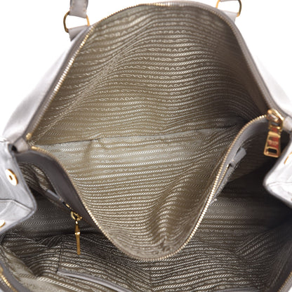 Prada Saffiano Lux Extra Large Galleria Double Zip Tote Argilla 10 of 18