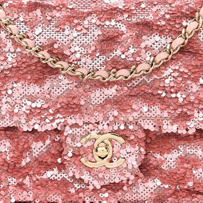 Chanel Sequin Mini Rectangular Flap Pink 8 of 10