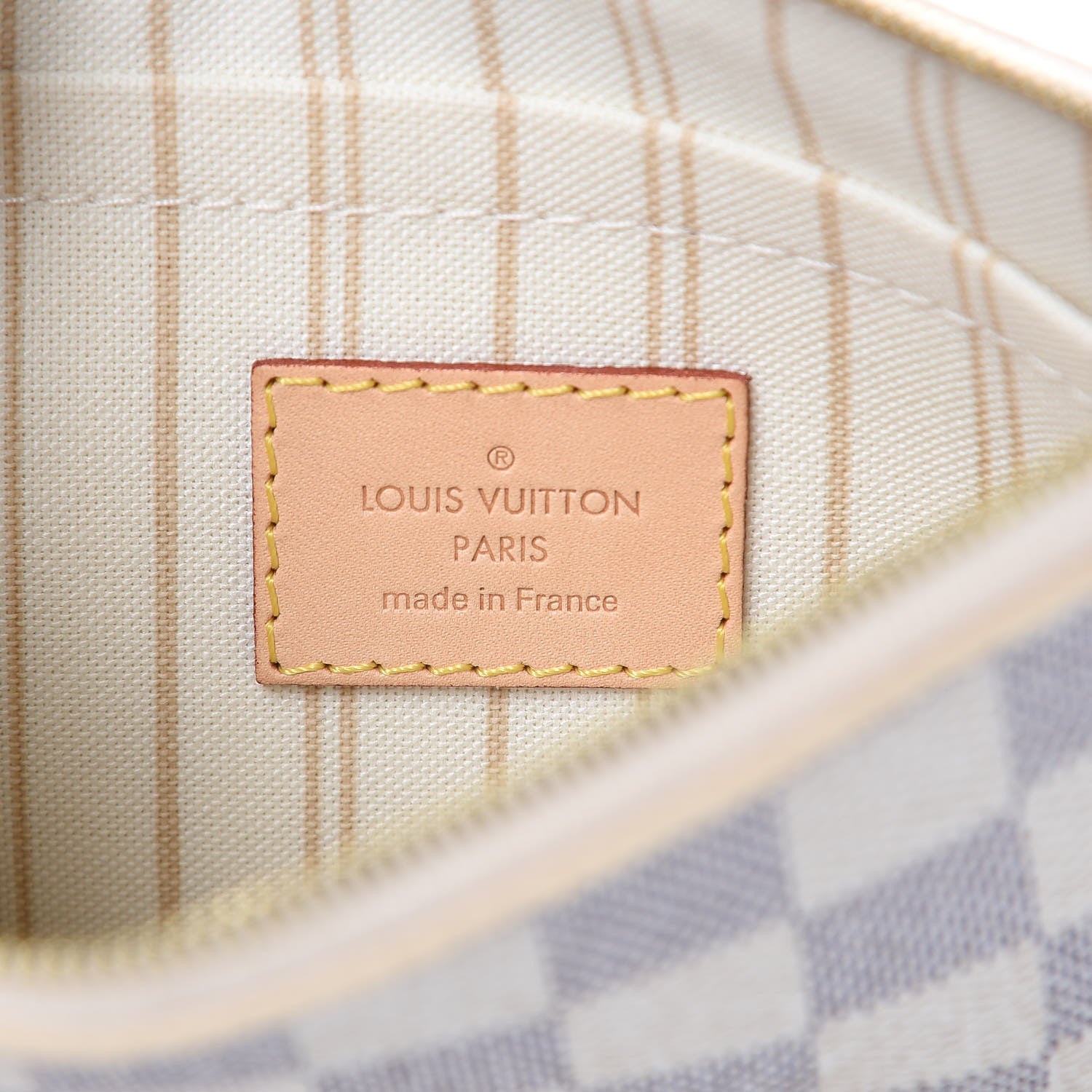 Louis Vuitton Damier Azur Neverfull PM Pochette 6 of 7