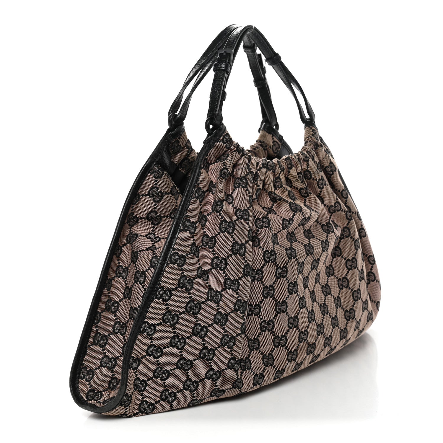 Gucci Monogram Hobo Black 3 of 12