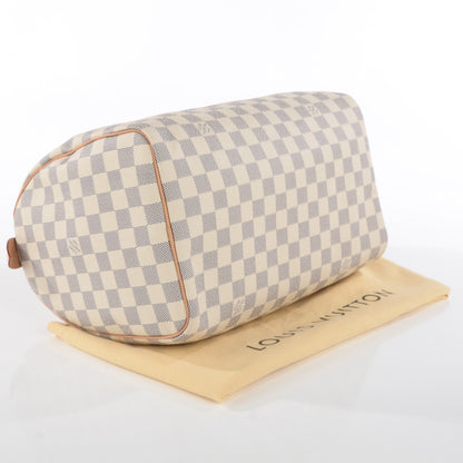Louis Vuitton Damier Azur Speedy 30 4 of 8