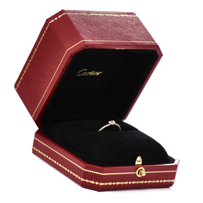 Cartier 18K Pink Gold Diamond Etincelle De Cartier Engagement Ring 47 4 5 of 5