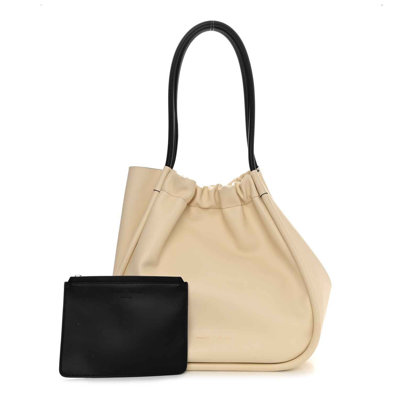 Proenza Schouler Calfskin Large Ruched Tote Clay 1 of 14