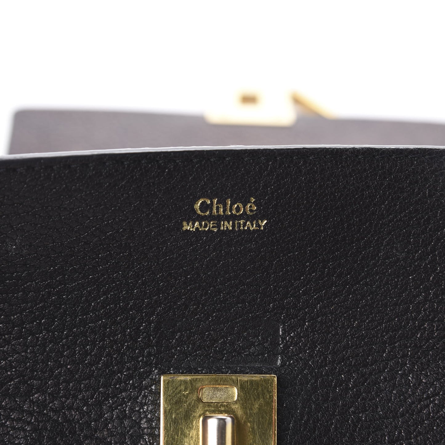 Grained Lambskin Mini Drew Shoulder Bag Black