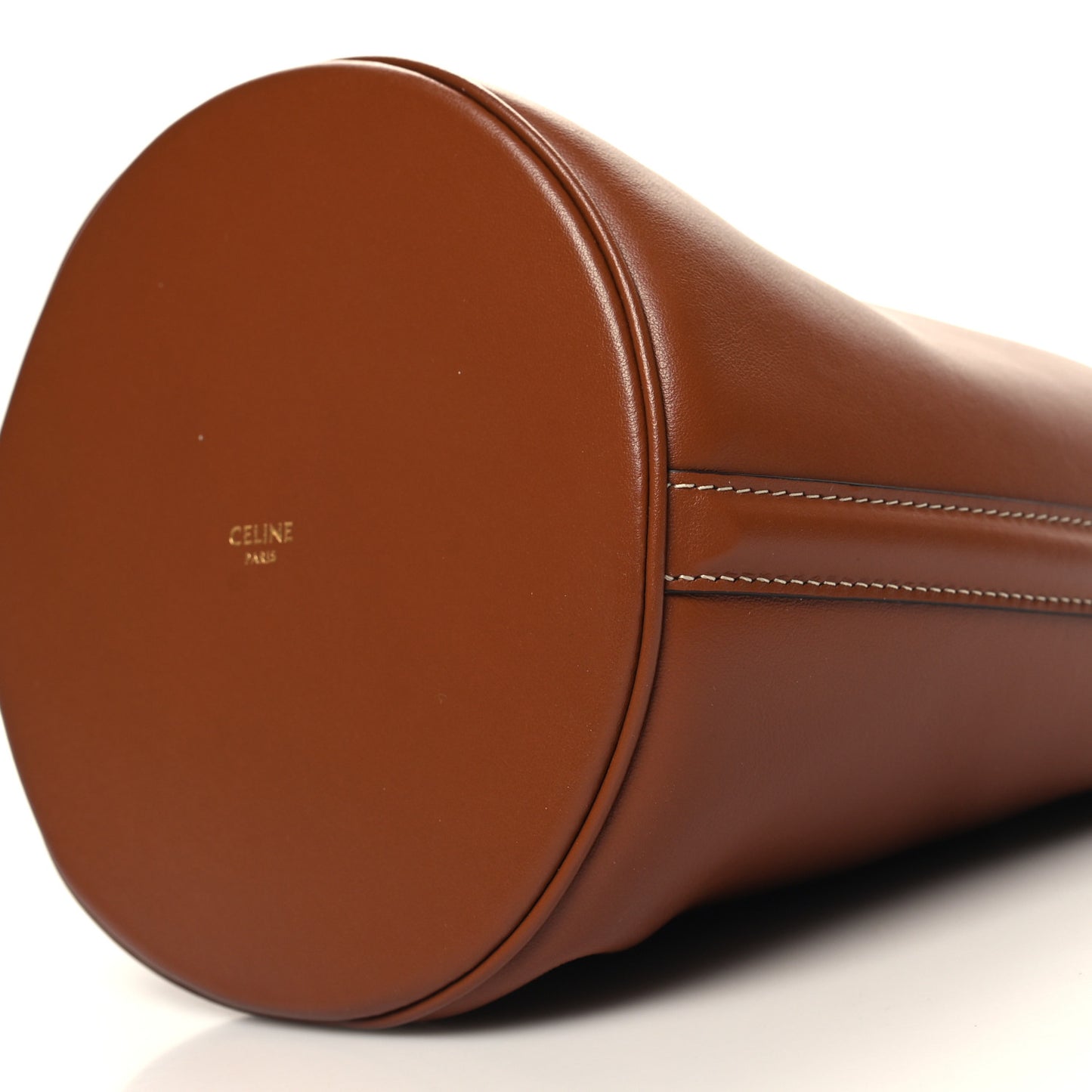 Smooth Calfskin Teen Bucket 16 Tan